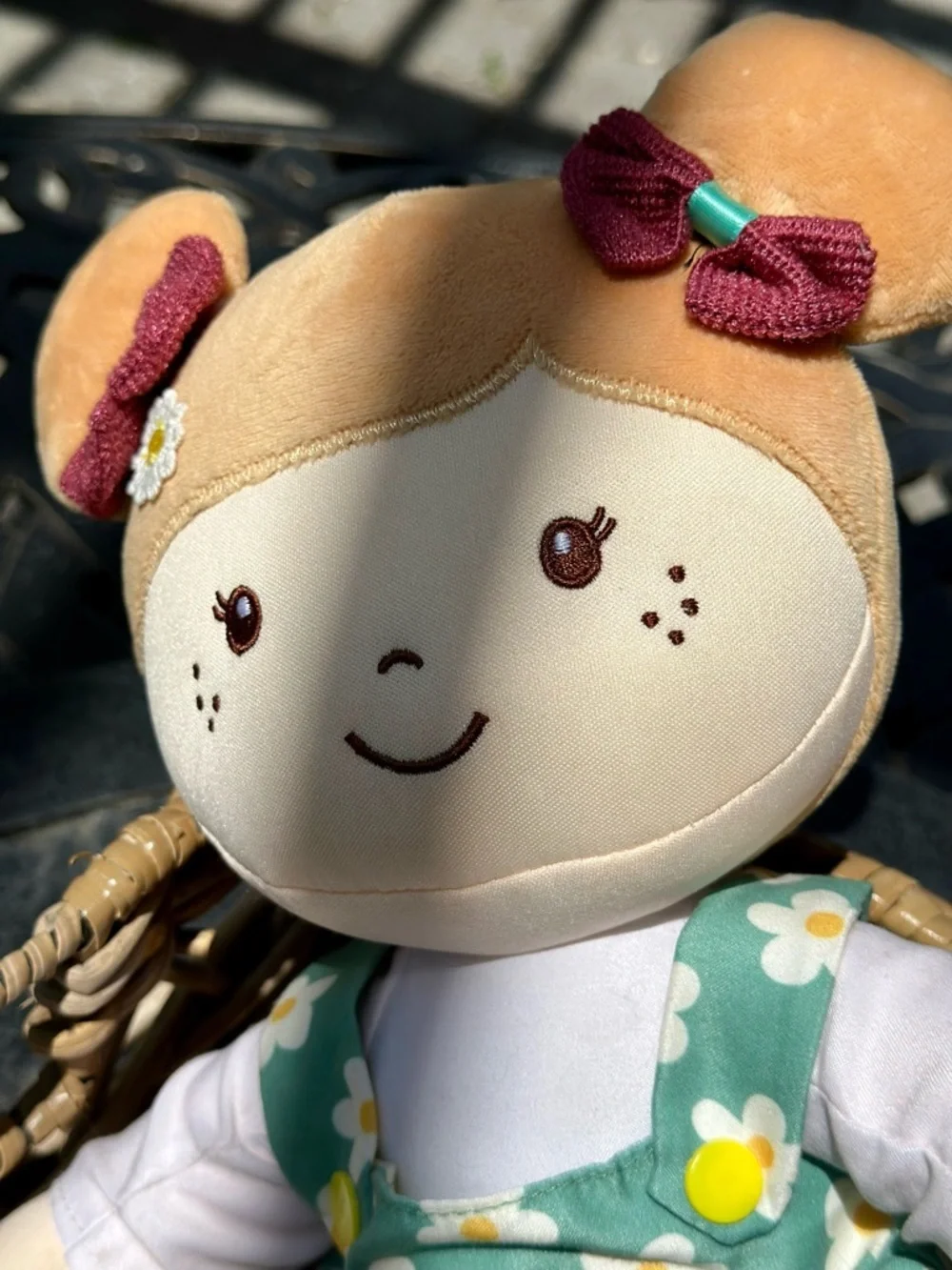 Linzy Sarah Activity Learning Doll Sensory Toy Cloth Plush Montessori Toddler